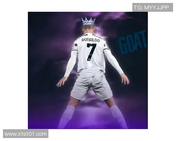 卡通版C罗足球明星形象：动感十足的传奇球星画作